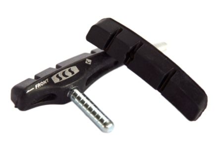 BICYCLE PARTS - BRAKE SHOES - CANTILEVER BRAKE SHOES, CERAMIC FIBER INFUSED, 70MM (SOLD IN PAIRS)