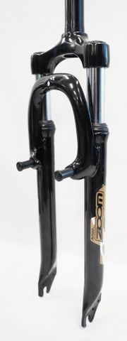 BICYCLE PARTS - SUSPENSION FORK 26, THREADLESS, 1.1/8 (ID25.4MM, STEM - 230MM) FOR V - BRAKE ZOOM. BLACK