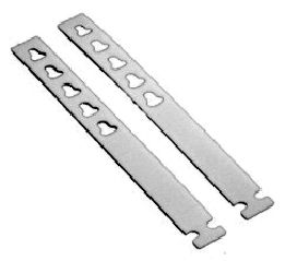 BICYCLE PARTS - STRAPS - PLASTIC STRAPS FOR FLOWER BASKET, 2 PER SET