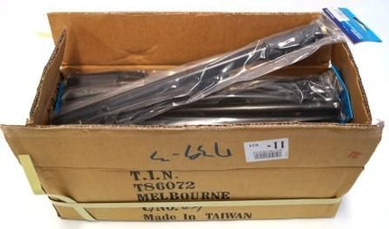 BICYCLE PARTS - PUMPS - BOX OF 25 PLASTIC PUMPS, AV CONN, BLACK