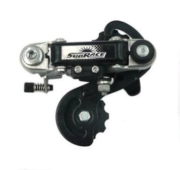 Sunrace 6 Speed Bicycle Derailleur Frame Mount For Cycling - Shimano Compatible Rear Gear Shifter For Road & Mountain Bikes