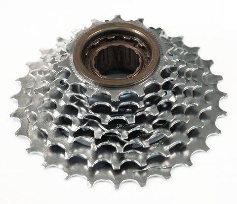 BICYCLE PARTS - SCREW ON CLUSTER - 7 SPEED, 14 - 28T, FALCON MADE IN TAIWAN