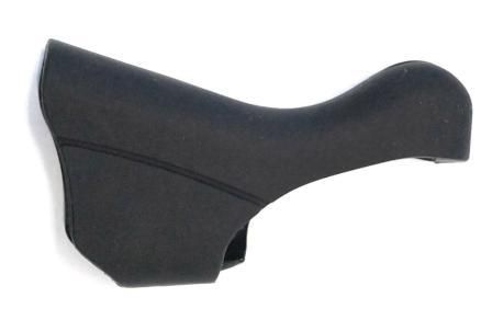 BICYCLE PARTS - HOODS FOR SHIMANO 7900 DURA ACE SERIES, (SOLD IN PAIRS) SILICONE BLACK