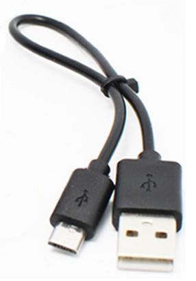 BICYCLE PARTS - CHARGING CORD - USB TYPE A TO USB MICRO B