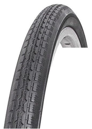 BICYCLE PARTS - TYRE 27 X 1.3/8 BLACK, QUALITY VEE RUBBER TYRE (37 - 630)