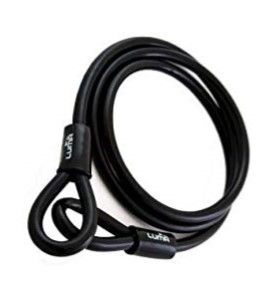 BICYCLE PARTS - CABLE LOOP - 12MM X 1800MM , LUMA NO1 LOCK BRAND IN SPAIN