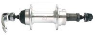 BICYCLE PARTS - HUB ALLOY, SCREW ON Q/R SILVER 32H (126MM OLD)