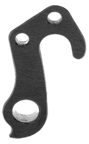 BICYCLE PARTS - META CNC DERAILLEUR HANGER - BLACK, MODEL 78, MATERIAL 6061 T651 AVIATION ALUMINIUM, CNC MACHINED, TREK