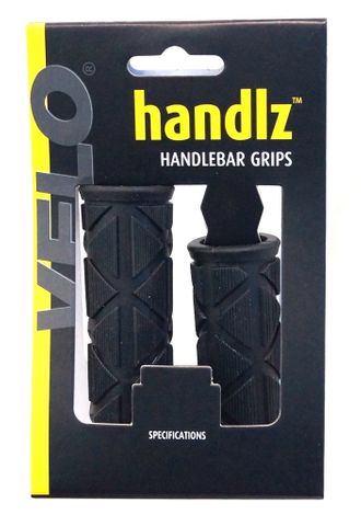 BICYCLE PARTS - GRIPS - SHIFTER, X - CUT DESIGN, KRATON, BLACK - 80MM/102MM FOR GRIP SHIFT W/PLUG