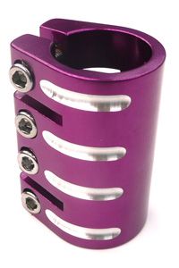 BICYCLE PARTS - QUAD CLAMP 34.9 PURPLE