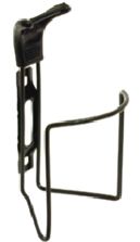 BICYCLE PARTS - BIDON CAGE - STEEL, BLACK