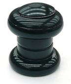 BICYCLE PARTS - HEADSET, 1 ALLOY THREADLESS, BLACK, 25.4 X 30.2 X 26.4 X 29MM, SEALED CARTRIDGE BEARINGS