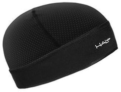 Halo Skull Cap Black Sweat Wicking Headwear Under Helmet Cycling Gear For Men And Women