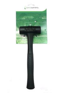 BICYCLE PARTS - HAMMER, NON REBOUND, URETHANE HEAD, RUBBER HANDLE