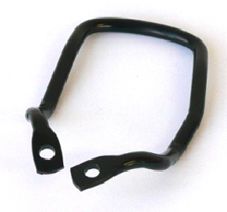 BICYCLE PARTS - REAR DERAILLEUR PROTECTOR, SHORT CAGE, BLK, 2 BOLT MOUNT