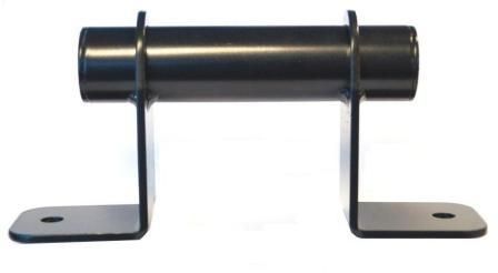 Bike Rack Fork Mount 20mm Axle 110mm Wide For Secure Bike Transport & Storage, Black Metal Hardware Included