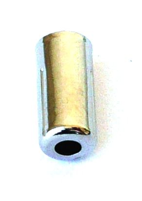 BICYCLE PARTS - END CAP - BRASS END CAP FOR BRAKE, 5MM DIA, SILVER (BOTTLE OF 200)