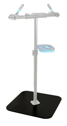 BICYCLE PARTS - BASE PLATE (623232) FOR UNIOR WORKSTANDS, CENTRE FIXING ON 700MM STEEL BASE PLATE, BICYCLE TOOL, 72X72X4 @ 50KG.