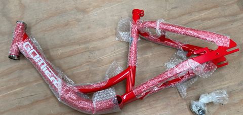 Gomier Red 20" Tricycle Frame And Fork Assembly For 2500 Series Kids Cycles