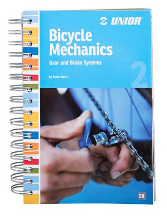 BICYCLE PARTS - UNIOR BICYCLE MECHANICS BOOK 2 627722 VOLUME II COVERS GEAR AND BRAKE SYSTEMS ON 318 PAGES.