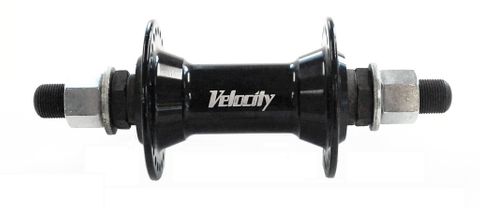 BICYCLE PARTS - HUB - VELOCITY - BMX 14MM STANDARD BEARING 48H BLACK