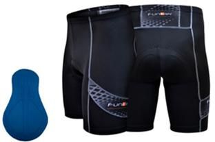 BICYCLE PARTS - MENS BLACK 8 PANEL PADDED SHORT KNICKS, FUNKIER MILANO LARGE