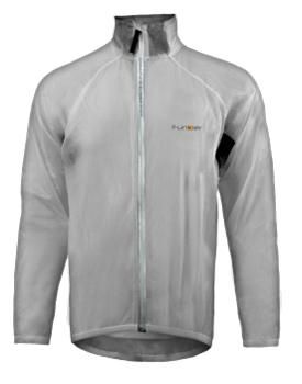 BICYCLE PARTS - RAIN JACKET - FUNKIER SARONNO MENS PRO LIGHT RAIN JACKET, 100% POLYESTER, CLEAR, XXL