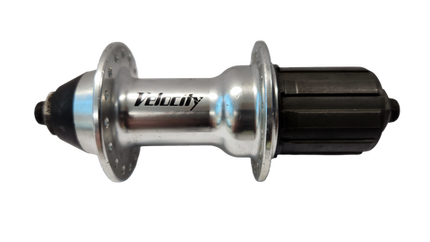 BICYCLE PARTS - HUB, ROAD 7SP 130MM SILVER - 32H