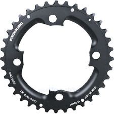 Stronglight MTB Crankset 36T Black 104mm BCD 4 Hole 10 Speed Cycling Bike Components For Shimano M785 7075 CNC Aluminum Alloy