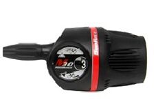 BICYCLE PARTS - GRIP SHIFTER 3 SPEED FRICTION (LEFT HAND ONLY)