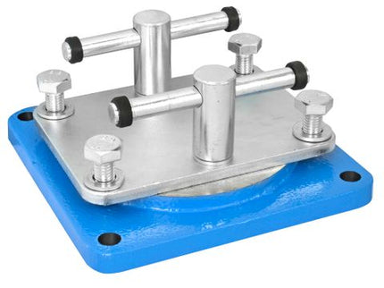 Unior Swivel Base For Bike Repair Stands, Metal Steel, Blue Silver, Universal Tool For Maintenance And Repair