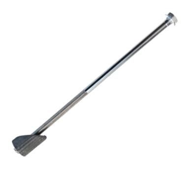 BICYCLE PARTS - EXPANDER BOLT - HEXAGON HEAD, M8 X 215MM, 50MM THREAD, INC 21.1MM WEDGE.