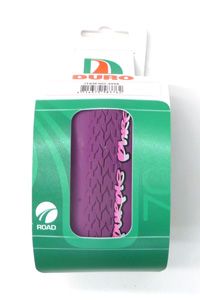 BICYCLE PARTS - TYRE FOLDING 700 X 24C FIXIE POPS PURPLE TAIWAN PREMIUM TYRE (24 - 622)
