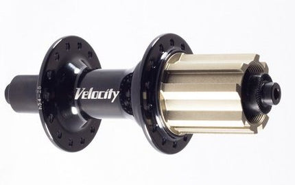 BICYCLE PARTS - HUB, VELOCITY ROAD SB 10SP CAMPAGNOLO 130MM BLACK - 28H (H55 - 28)