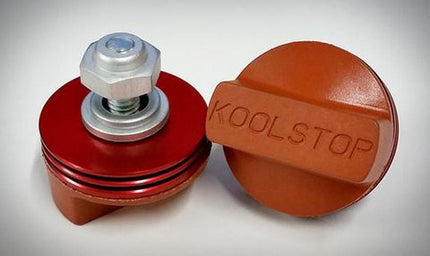 Kool-Stop Red Salmon Fin Brake Pad KS-ISAR For Cycling, Bicycle Gear & Parts Replacement, High Performance Brake Components