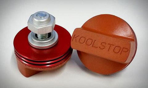 Kool-Stop Red Salmon Fin Brake Pad KS-ISAR For Cycling, Bicycle Gear & Parts Replacement, High Performance Brake Components