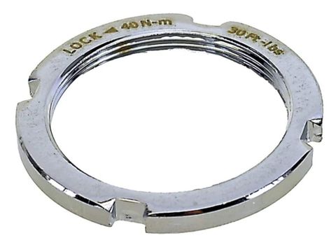 BICYCLE PARTS - LOCK RING - FOR TRACK BIKES, WITH LEFT HAND THREAD, C.P, STEEL