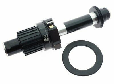 BICYCLE PARTS - CASSETTE BODY - ALLOY SHIMANO MICRO SPLINE HUB BODY TO SUIT E - 440 HUB BODY TYPE, SEALED NOVATEC MS HUB BODY