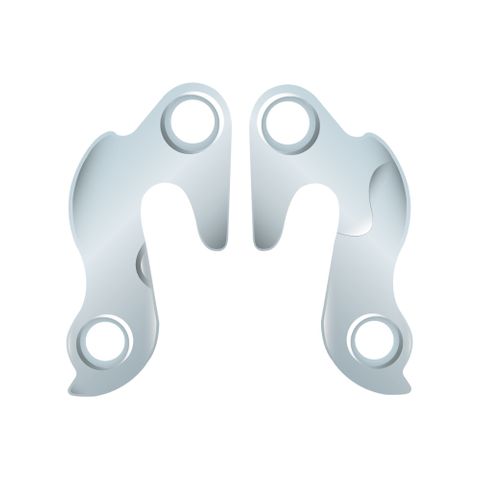 TREK Gary Fisher MH43 Derailleur Hanger Drop Out Bracket Aluminum Silver For Mountain Bikes And Road Cycling
