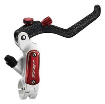 BICYCLE PARTS - TRP LEVER DASH CARBON RH WHITE