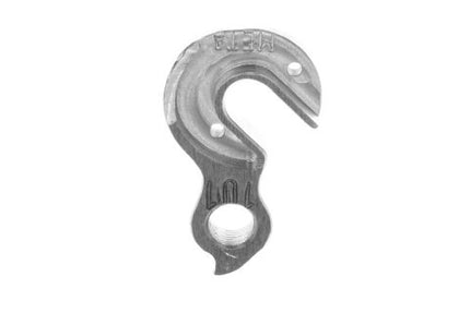 BICYCLE PARTS - META CNC DERAILLEUR HANGER - MODEL 101, MATERIAL 6061 T651 AVIATION ALUMINIUM, CNC MACHINED, SILVER, SPECIALIZED