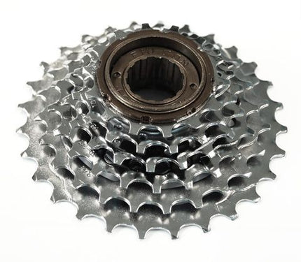 BICYCLE PARTS - SCREW ON FREEWHEEL 6 SPD INDEX 14 - 28T, CP, FALCON