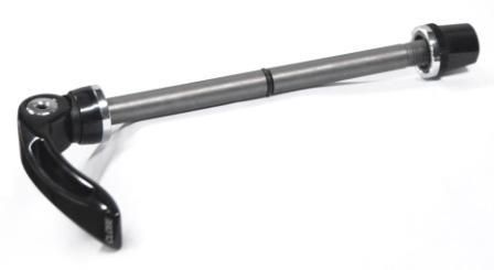 BICYCLE PARTS - AXLE AND NUT FOR BIKE MOUNT, HEAVY DUTY, 9MM QUICK RELEASE