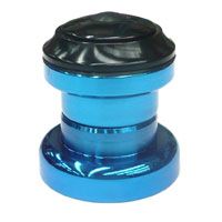 BICYCLE PARTS - HEADSET THREADLESS, 28.6 X 34 X 30MM, SEALED BEARINGS, BLUE