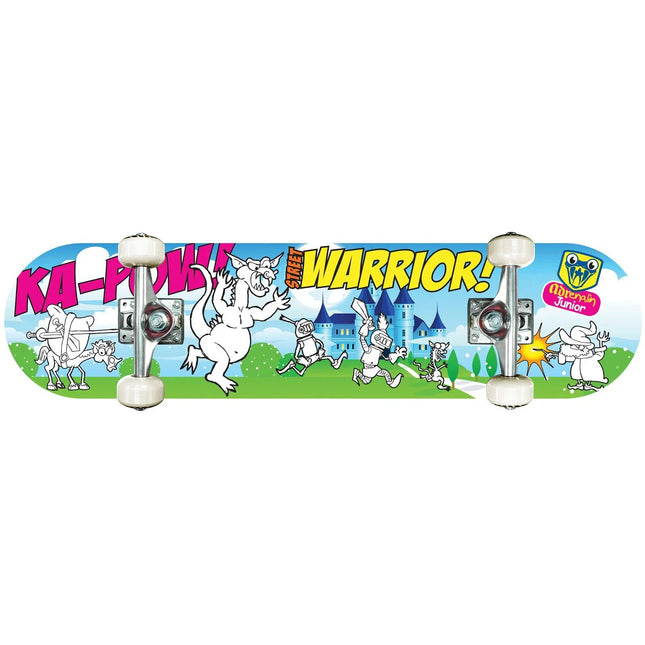 Street Warrior 29x7 Complete Skateboard Kids Adults