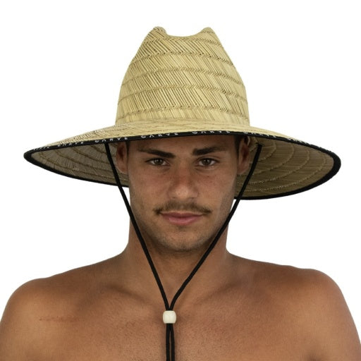 CARVE CV VERTICAL WHIP MENS STRAW HAT - NATURAL - 6 pieces OSFM (6)