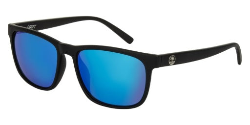 DRIFT OMBRE MATT BLACK W. BLUE IRIDIUM LENS