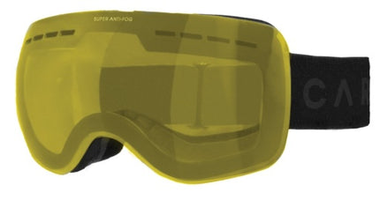 CARVE TITANIUM ASIAN FIT MATT BLACK- YELLOW W.CLEAR