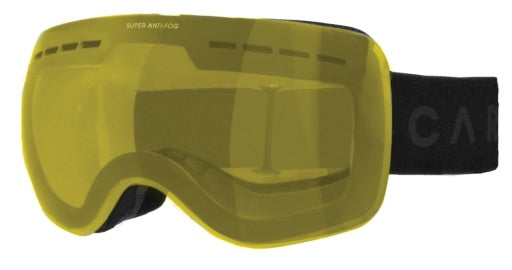 CARVE TITANIUM ASIAN FIT MATT BLACK- YELLOW W.CLEAR