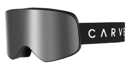 CARVE FROTHER-S MATT BLACK-GREY LENS-SILVER MIRROR